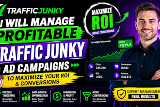 manage profitable trafficjunky ad campaigns to maximize your ROI and conversions