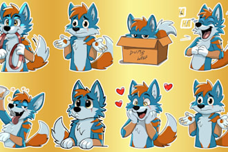 draw cute nsfw sticker furry telegram stickers animated sticker crypto stickers