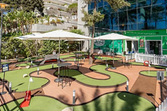 design a mini golf course 3d indoor and outdoor design