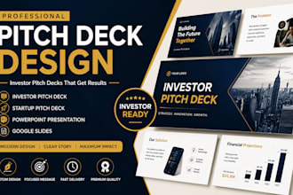 design investor pitch deck powerpoint google slides