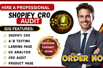 do shopify cro, shopify cro audit, cro audit, landing page and product page