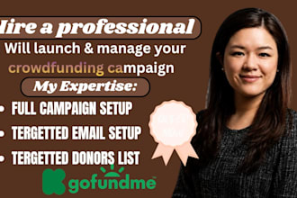generate real targeted active backers or email list for fundraising campaign