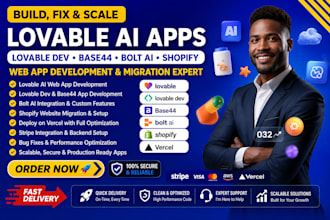 lovable ai lovable dev base44 bolt ai shopify website migration deploy on vercel