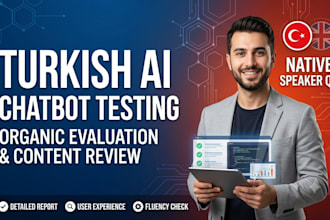 test, review, and evaluate your turkish ai content and chatbots