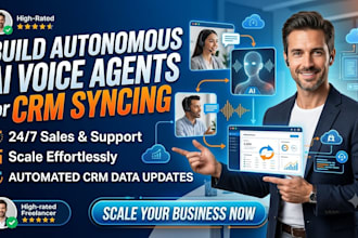 build autonomous ai voice agents for CRM syncing