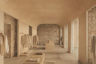 do 3d clothing store design, apparel store
