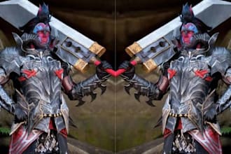 create custom cosplay creation wearable full game anime armor