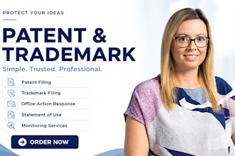 your  brand name licensed US trademark patent attorney filing office action sou