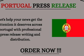 write and distribute your portuguese press release to portugal media sites