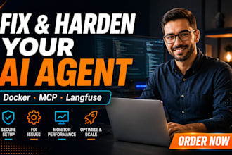 harden fix self hosted ai agent docker mcp server langfuse opentelemetry litellm