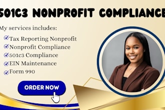 do 501c3 nonprofit compliance form 990 irs filing tax reporting ein maintenance