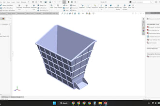 design machines and mechanical parts in solidworks