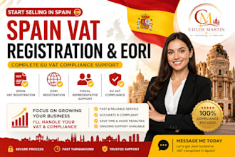 register your spain vat, eori and ensure eu vat compliance