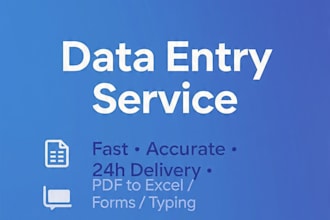 do fast and accurate data entry typing