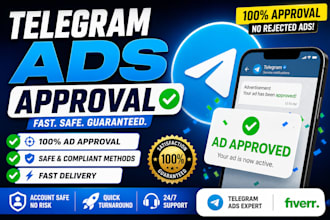 run approved telegram ads for your channel