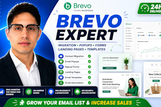 do bravo migration, email popups, email form, bravo template, brevo landing page