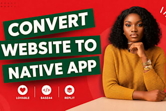 convert lovable ai website to android app and ios mobile app fix loveable ai app