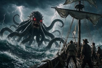 design epic dark fantasy monsters and mythical creatures