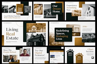 create real estate brochure company profile ppt property listing pitch deck