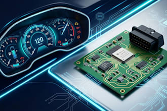 design smart automotive dashboard pcb with can bus communication