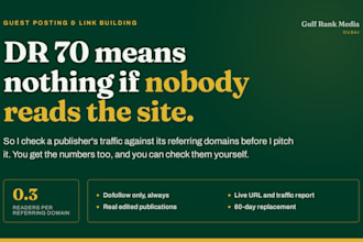 publish a dofollow guest post on a DR 55 plus site with real traffic