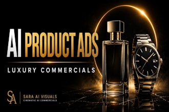 create cinematic ai product commercial videos
