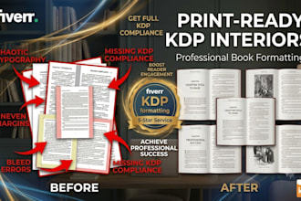 create a stunning professional layout for your KDP book