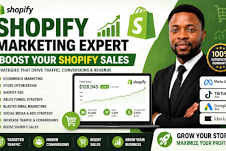 shopify marketing, ecommerce marketing and boost shopify sales