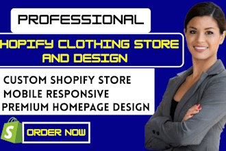 a premium shopify clothing for fashion brands