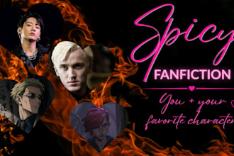 write a romantic fanfiction with your favorite character