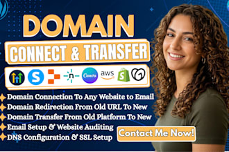 connect domain to web hosting, create google workspace email