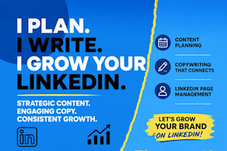 create content plan for your linkedin