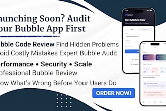 audit, review and troubleshoot your bubble io app before launch