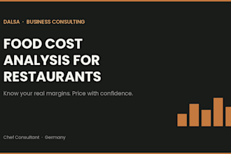 calculate restaurant food cost and set the right menu prices