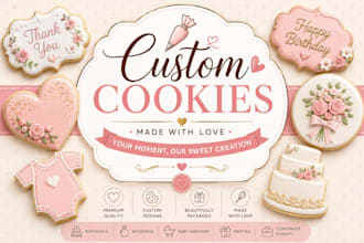 make custom 3d printable cookies cutter stamp, and clay