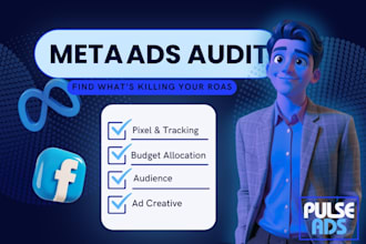 do a meta ads audit for your facebook ads as your ads manager