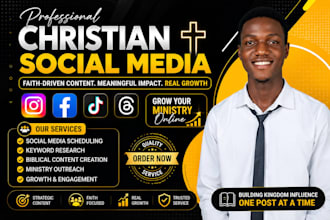 be christian social media manager personal virtual assistant content creator