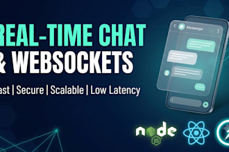 add real time chat and websockets to react node app