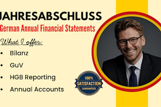 prepare german annual financial statements jahresabschluss bilanz guv