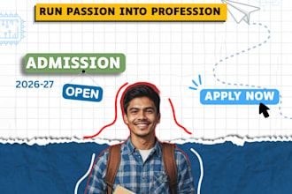 design creative colleges, education and admission flyers