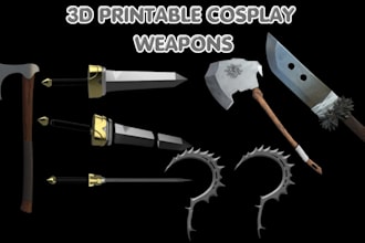 sculpt 3d airsoft gun model 3d weapons props cosplay accessory for printing