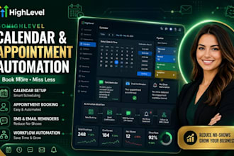 setup gohighlevel calendar appointment booking gohighlevel no show reminder
