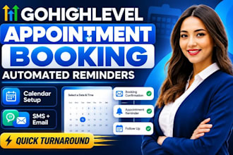 setup gohighlevel calendar appointment booking gohighlevel no show reminder
