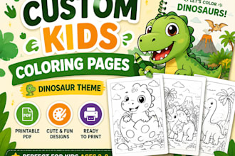 create cute printable coloring pages for kids