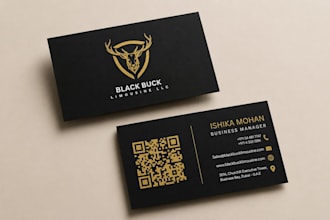 provide a simple professional business cards