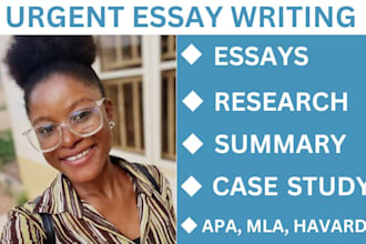 do urgent essay writing as an expert essay writer