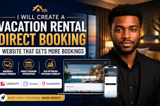 create a vacation rental direct booking website that gets more bookings