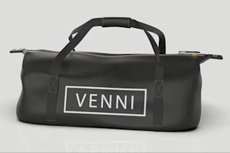 create luxury 3d handbag animation, bag rendering, cgi product commercial