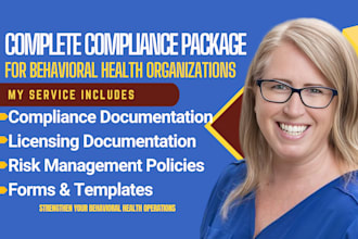 write compliant behavioral health carf accreditation policy and procedure manual