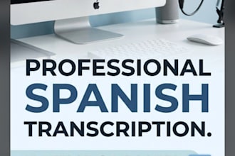 transcribe audio and video to spanish accurately